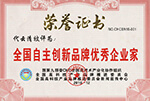全國自主創(chuàng  )新品牌優(yōu)秀企業(yè)家